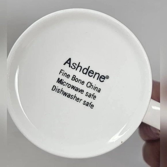 Ashdene Australia Indian Elephant Bone China Mug NIB Elephant Lover 🩷🖤 - Picture 9 of 11